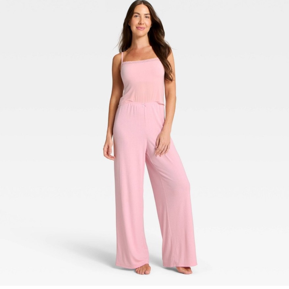Women's Modal Blend Lace Cami - Auden™ Light Pink XS